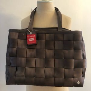 Harveys Mercedes Benz seatbelt tote bag purse